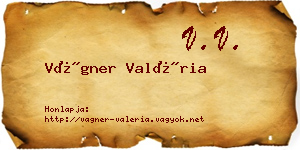 Vágner Valéria névjegykártya